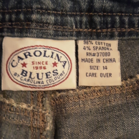 Vintage Boho Festival High Waist Jeans - Picture 7 of 8